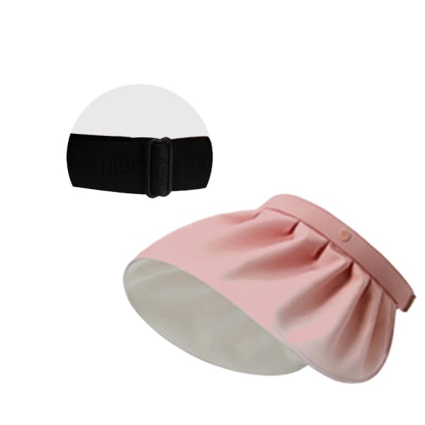 Solskärm, lätt och bärbar, enkel högkvalitativ produkt underhåll Lätt att bära, sommaräventyr eller semesterkläder (rosa)