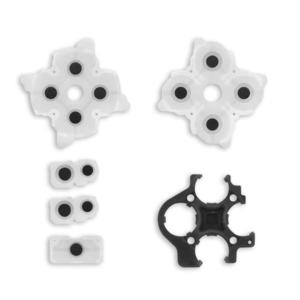 Ledande gummiknappar för PS5-kontroller