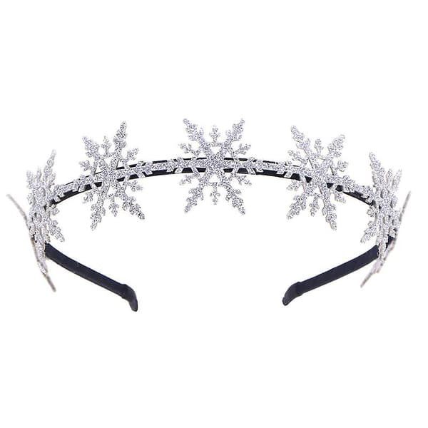 Julhuvudbonader Julpannband Nyhet Julpannband (Silver)