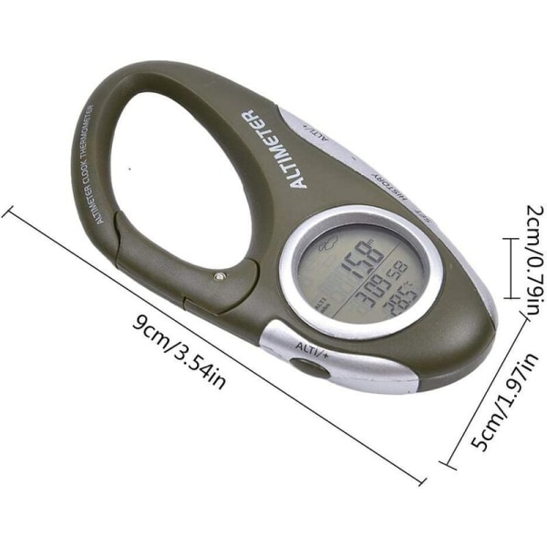 Höjdmätare. Barometer Höjdmätare Termometer.