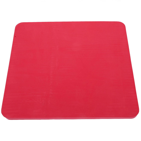 Bærbart karatebræt praktisk punchboard professionelt taekwondo performance board (33.00X30.00X1.50CM, rød)
