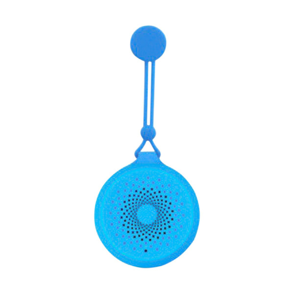 Bluetooth-duschhögtalare Handsfree-högtalartelefon med inbyggd mikrofon Dedikerad sugkopp för duschar Bluetooth 5.0 IP64（Blå）