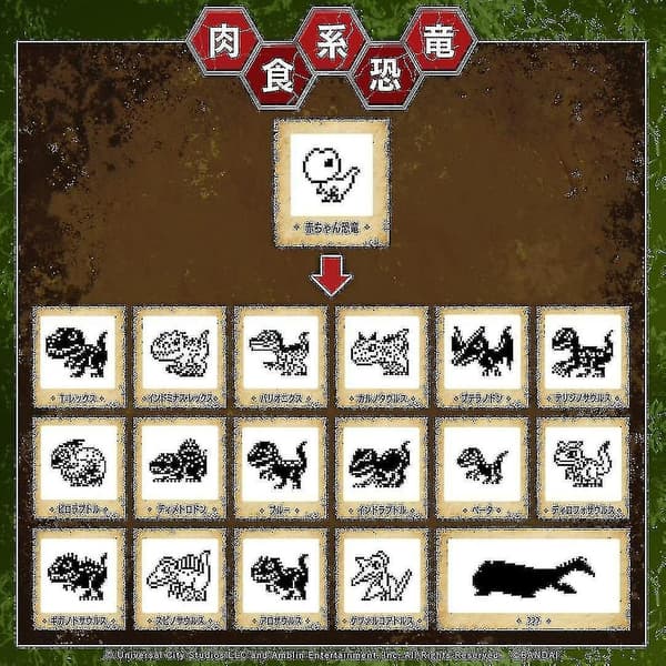 Jurassic World Tamagotchi Amber