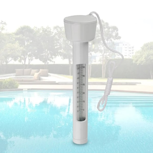Flytande pooltermometer, pooltermometer för simbassänger, bubbelpooler, akvarier 0 °C – 40 °C