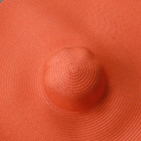 Solhatt, skydda din hud med en solhatt för utomhussporter Klassisk och tidlös solhatt för alla åldrar Perfekt för alla sommartillfällen (orange)