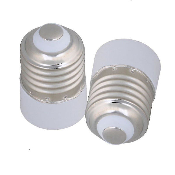 5x E27 till E14 metallbaslampadapterkonverter för halogen LED CFL-lampa
