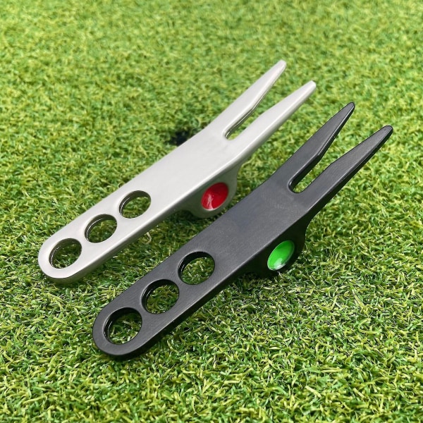 Scotty Cameron Divot Pivot Tool Stämplad Aluminium (svart)