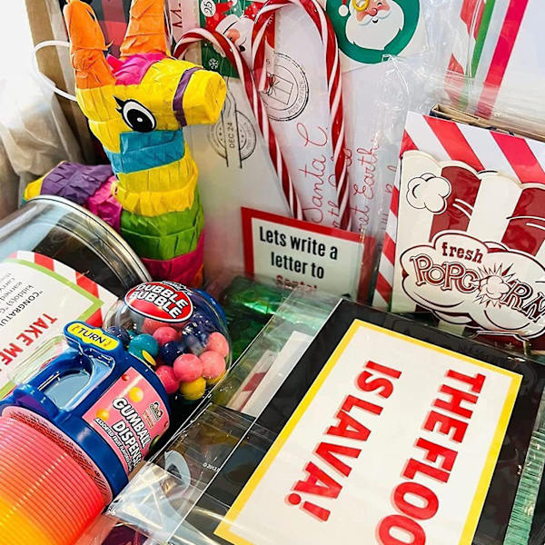 Elf Kit 24 dagar av julnedräkning Genie Set Kalender