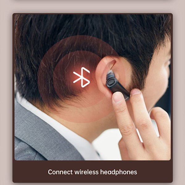 Trådlös Bluetooth 5.0 Ljudadapter Mottagare Inbyggd Brusreducering HIFI Ljudkvalitet Bluetooth Mottagare LCD Skärm Adapter Svart