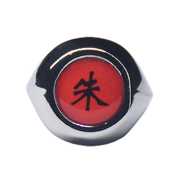 Ring Anime Naruto Akatsuki Ring Uchiha Itachi Kostym Cosplay Fest Rekvisita Ringar Present