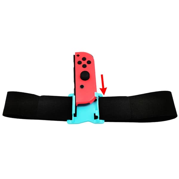 Justerbara benremmar Elastiska remmar för Switch Joy Con Gaming Fit Adventure Remmar