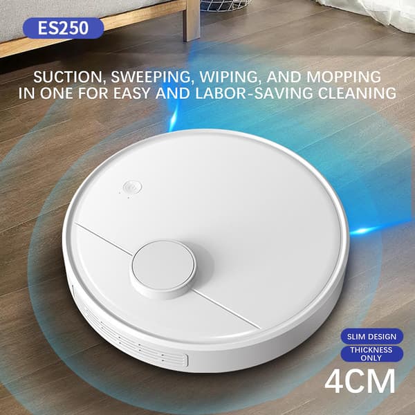Smart Home Laddning Sopa Robot Present Dammsugare Tre I Ett（Vit）