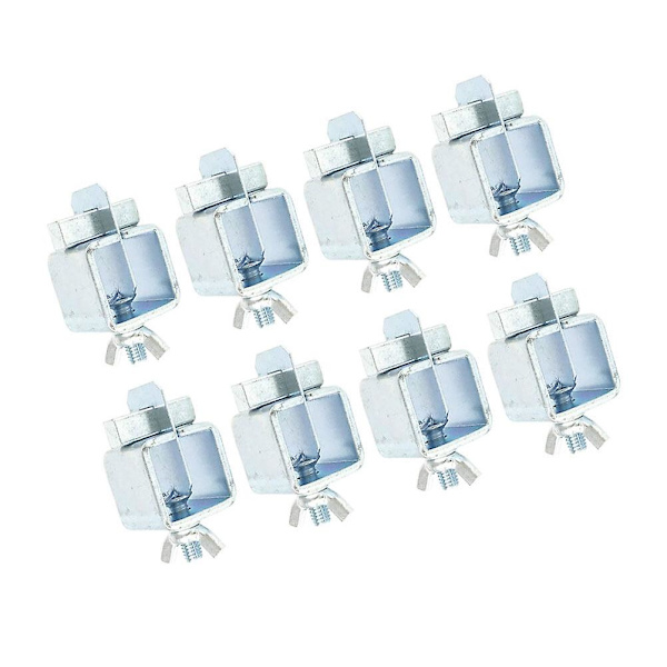 8-pack automatisk lastbilsdörrpanelplåt professionell stumsvetsjigg (silver) (storlek 1, silver)