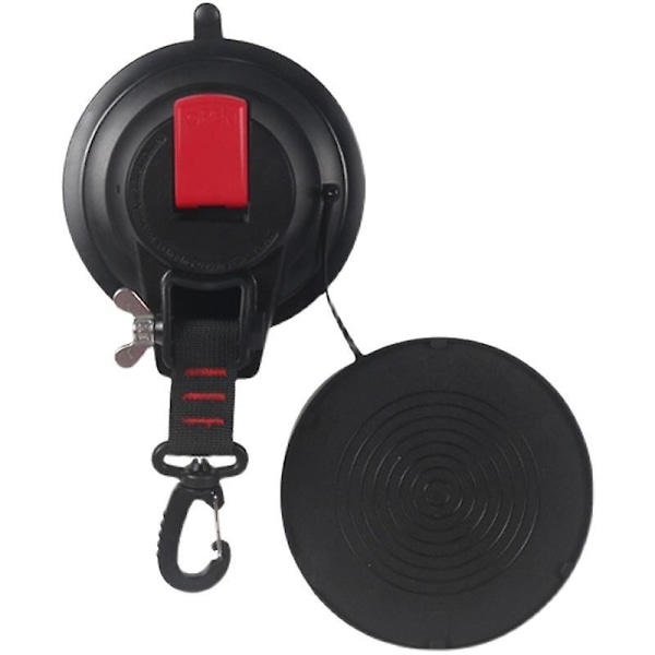 Sugkopp Camping Set, Sugkoppar Ankare Sugkrokar Extra Stark - Bilspännare Multifunktionell Sug(1st-svart)