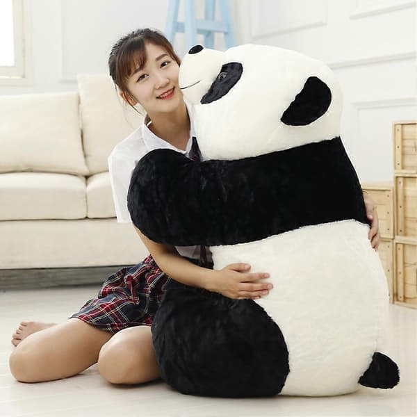Söta Panda Plyschdocka Leksak Kudde Barn Flickvän Present Heminredning（20cm）