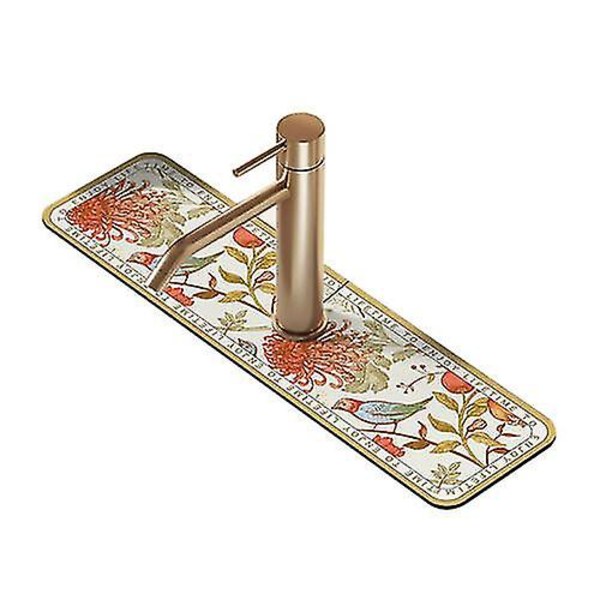 Vintage Mjuk Diatom Mud Halkskyddad Avrinningsplatta（stil 2）
