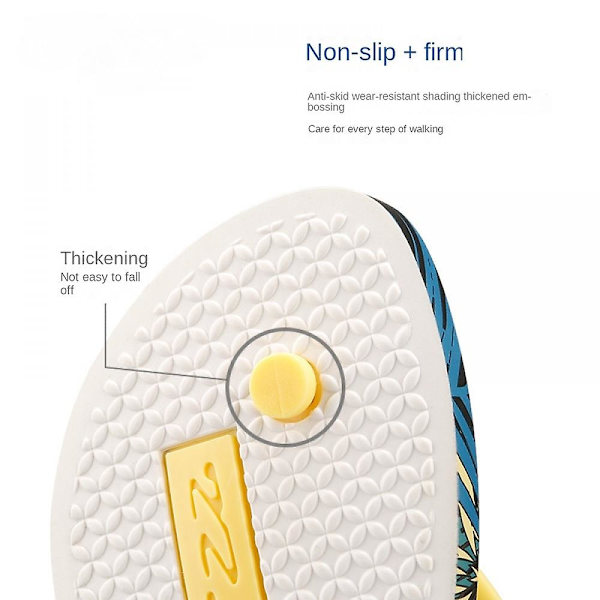 Herr Casual Beach Flip Flops Lättvikt Mjuk Halkfri Design Hållbar och Bekväm för Poolside BBQ eller Några Tillfälliga Tillfällen (9,5 tum)