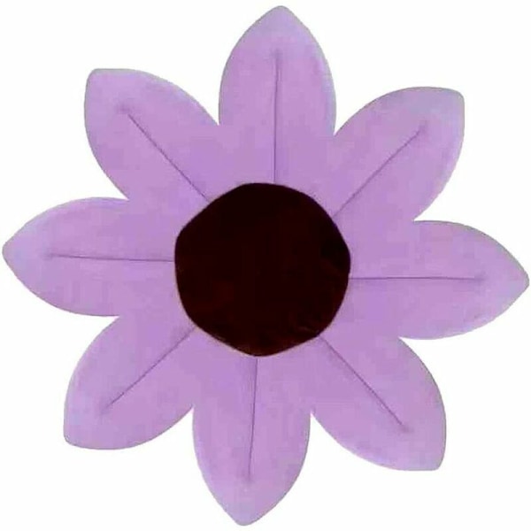 Hopfällbar badmatta för nyfödda, badkar, badblomma, badsolroskudde