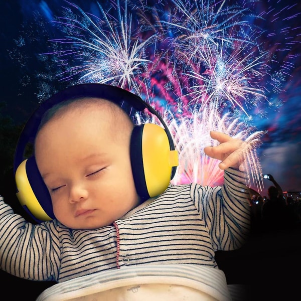 Barn hörselskydd Anti buller Baby hörlurar Barn sova öra sträckare Baby öron skydd Barn hörselkåpor sova öronproppar Bqo Rfa（Lila）