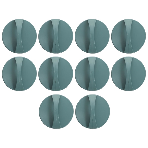 10-pack Mali tryckfärg bläckplatta tryckverktyg (10X10X2.5CM, blå)