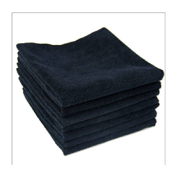 Mikrofiberduk Svart Våffelduk Tvättbara Kökshanddukar Tvättbara Tjocka Lintfritt Rengöringsdukar 30cm x 30cm 7 Pack