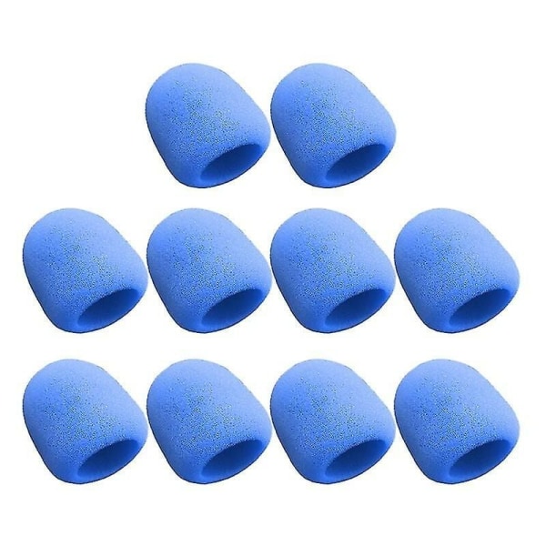 FlkwoH 10-pack tjockt skumvindskydd Mikrofon Scenmikrofon Set