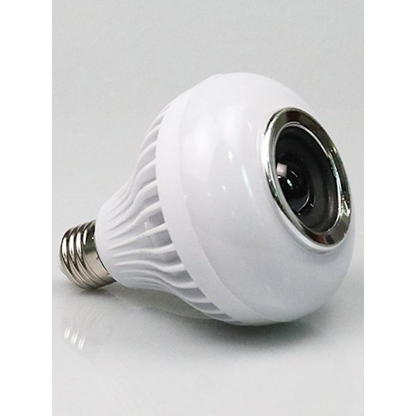Bluetooth Smart LED-pære, farverig 12V E27-pære med fjernbetjening