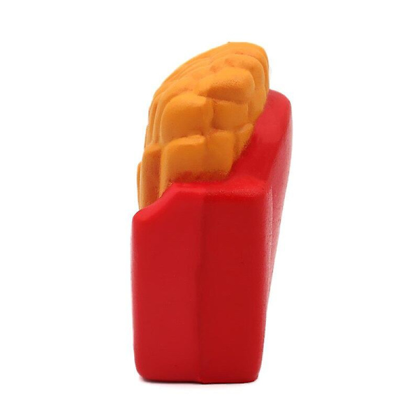 Simulering Pommes Frites Doftande Squishy Långsamt Stigande Mjukt Fylld Kläm Leksaker Barn Vuxna Stressavlastning Leksak 12*10 Cm