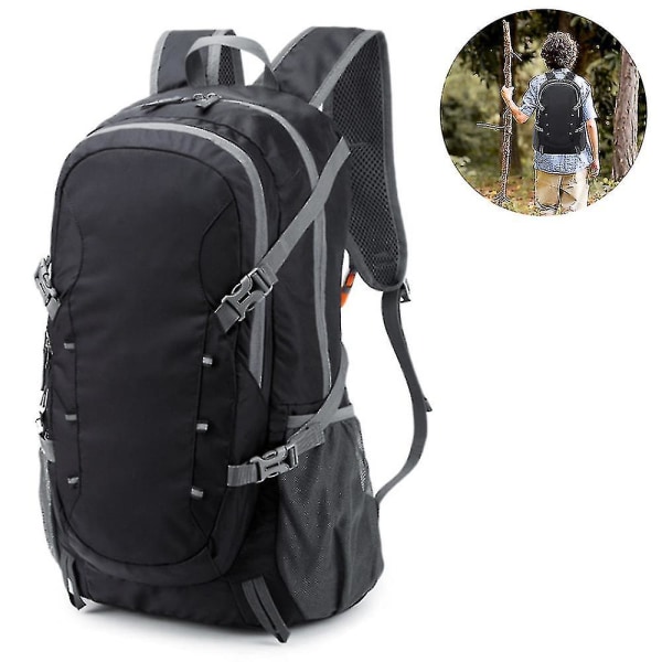 1 st 40l lätt packbar ryggsäck för vandring och camping