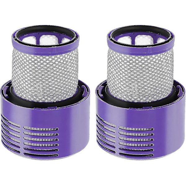 2 stk. V10 filtre erstatning til Dyson Cyclone-serien, Cyclone V10 Absolute, Cyclone V10 Animal, Cyclone V10 Motorhead, Cyclone V10 Total Clean, Sv1