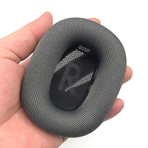 Øremuffer for Airpods Max Hodetelefoner Myk Svampe Øreputer Etui Deksel Mesh Stoff Øreputer Øretelefonputer (Blå)