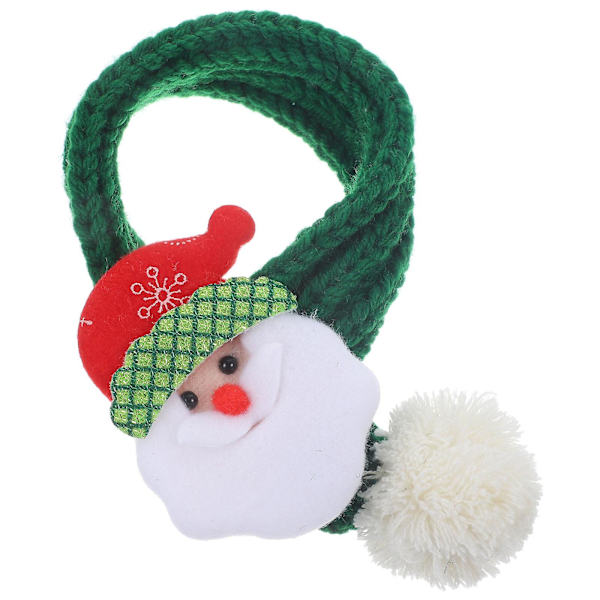 Joulukoiran ja -kissan huivi Joulukoriste Lemmikkihuivi Talvifestivaali Lemmikkihuivi (18,5X8,5cm, kuten kuvassa näkyy)