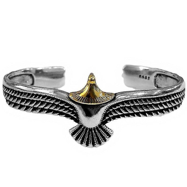 Viking Eagle Cuff Armband Alla hjärtans dag present till pojkvän Justerbar