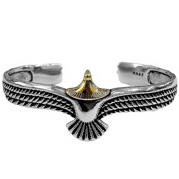 Viking örn manschett armband Alla hjärtans dag present till pojkvän justerbar