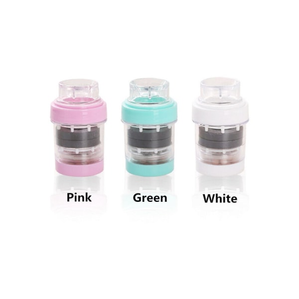 1 Pack Hemkök Mini Kran Kran Vattenrenare Cleaner Purifier Filter Slumpmässig Färg
