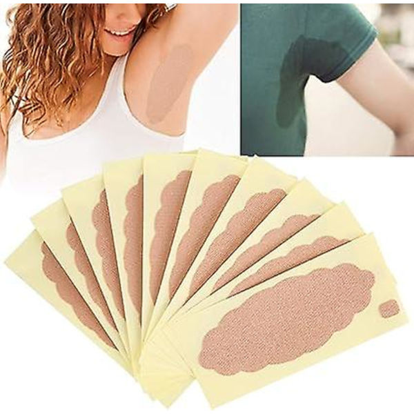 20 st Anti Sweat Pad, Armpit Deodorant Patch Pad Underarm Sticker Antiperspirant Armpit Sticker För Kroppsoljor Pad