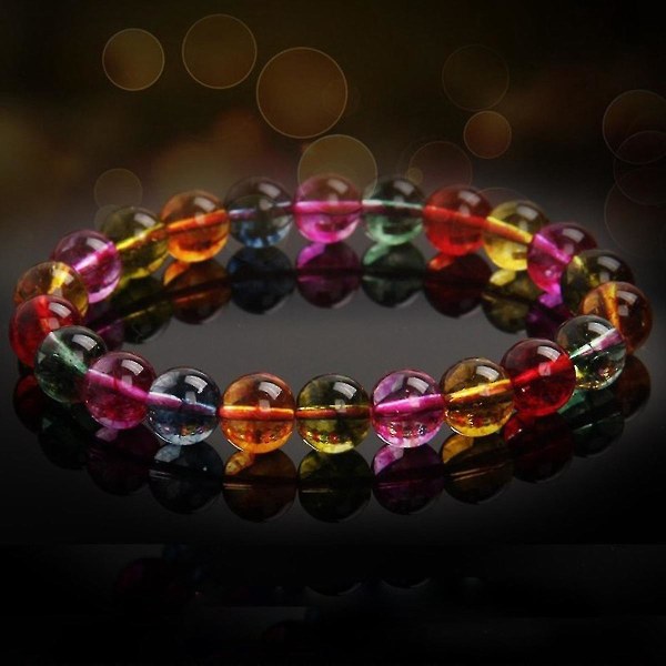 Multicolor Crystal Armband Charm Fortune Armband för kvinnor