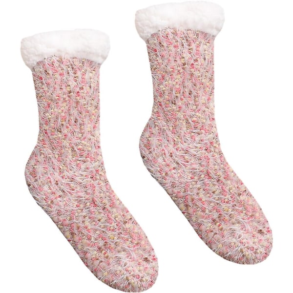 1 pair of winter warm socks, slippers socks, warm bed socks, household floor socks (30X8.5CM, as shown in Figure 3)