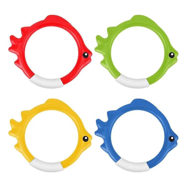 Intex Dyk- och simbassängleksaker Undervattensfiskringar Pinnar 4-pack