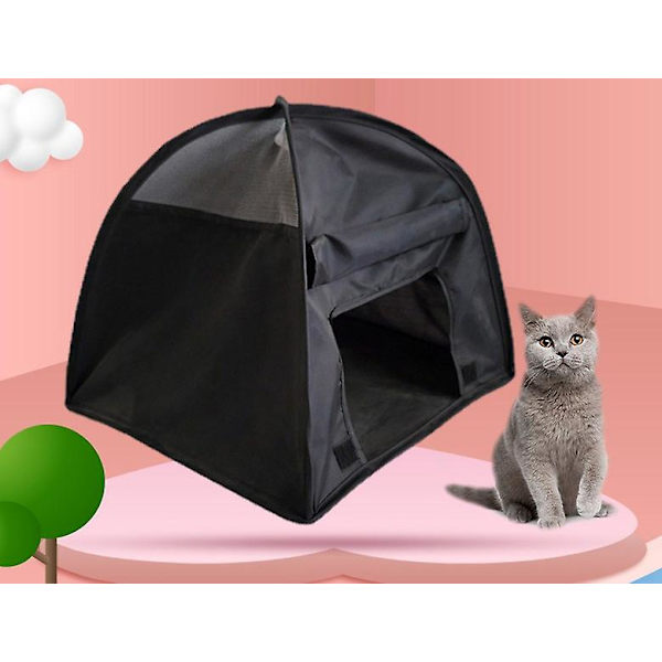 Pop-up Pe Cat Tent för husdjurskomfort