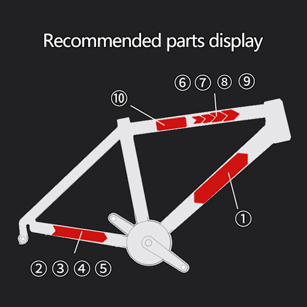 Cykelramsskydd Ramskydd Anti-scratch Ramtejp (Apelsinskal)