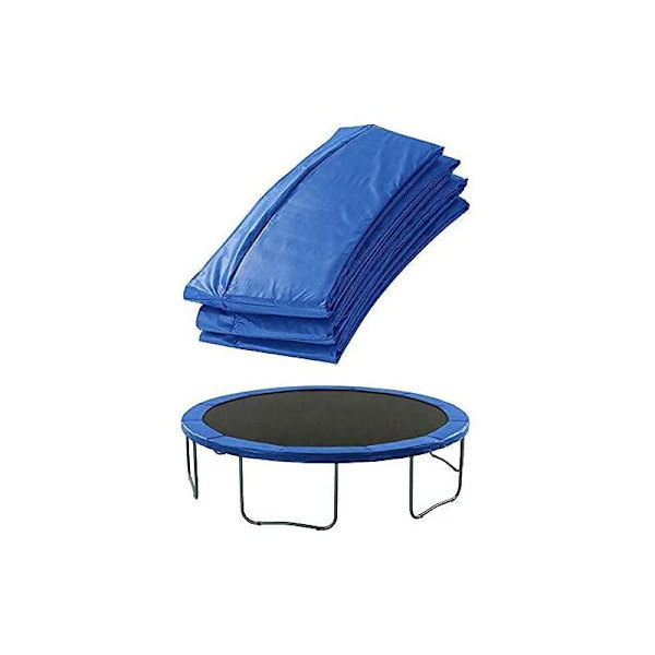 Trampolin skydd Trampolin skydd Ersättning Trampolin mattor Trampolin säkerhetsdynor Trampolin ersättning sidskydd (Blå, 6ft)
