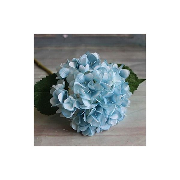 Konstgjord Hortensia Konstgjord Blomster Bröllopsdekoration (Blå)