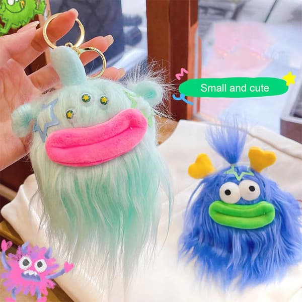 Pølse Monster Plys Legetøj (Tilfældig Stil)