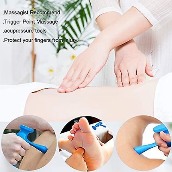 Deep Tissue Massage Tool T Point Massager Body Massager Bekv mt