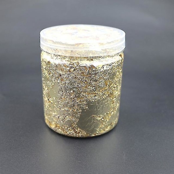 Guldfolie Silkesfolie Konst Hantverk Flake Silkesark Bulk Foliepapper Blad För Förgyllning Diy Nagel