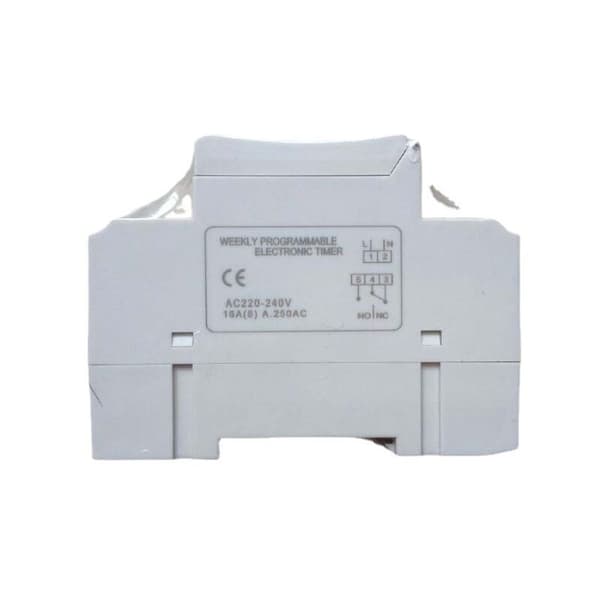 LCD-timer Veckans elektriska timer Digital tidbrytare 15A(220V)