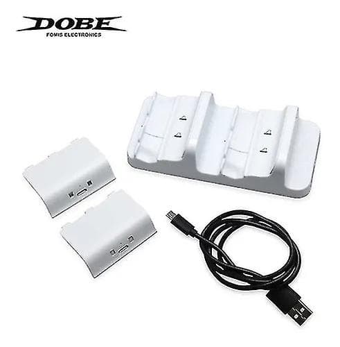 Fosmon Xbox One/one X/one S Controller Charger, [dubbel slot] Hög hastighet Docking