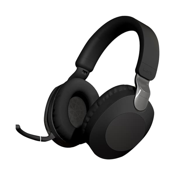 Omkring-örat bas spelheadset surroundljud hörlurar med brusreducerande mikrofon Bluetooth（Svart）