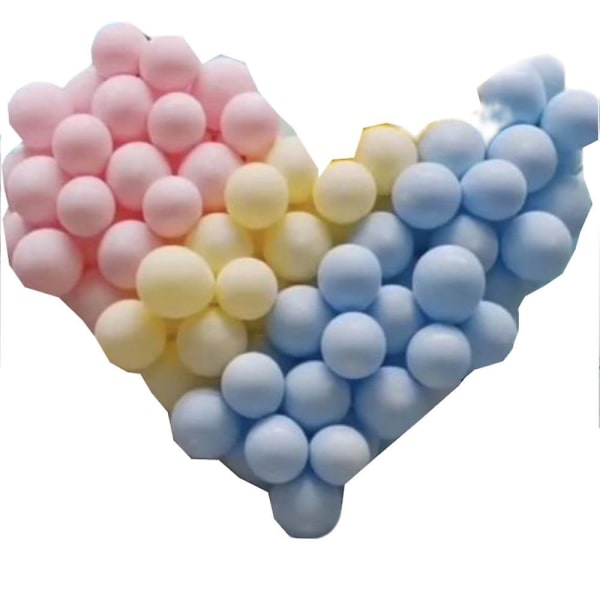 Förtjockade latexballonger, macaronballonger, säkra och smaklösa, DIY-modedesign - regnbågsmoln, lämpliga för alla tillfällen (chroma)